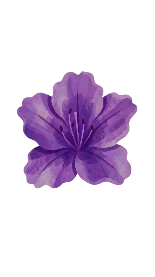 Purple Azalea