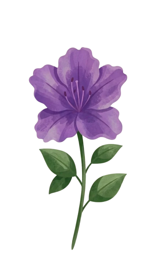 Purple Azalea
